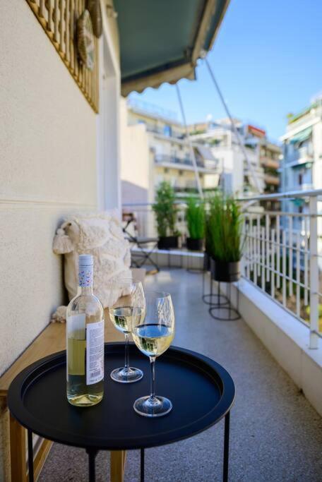 Boho Luxury 2 Bedroom Apartment, Acropolis Museum View Афины Экстерьер фото