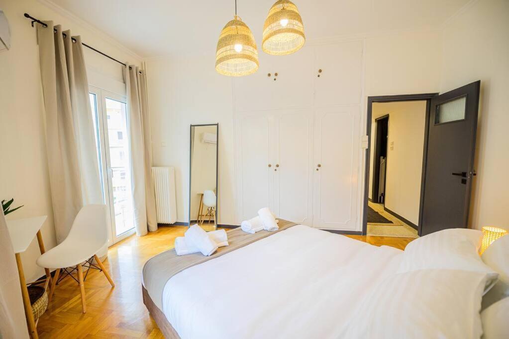 Boho Luxury 2 Bedroom Apartment, Acropolis Museum View Афины Экстерьер фото
